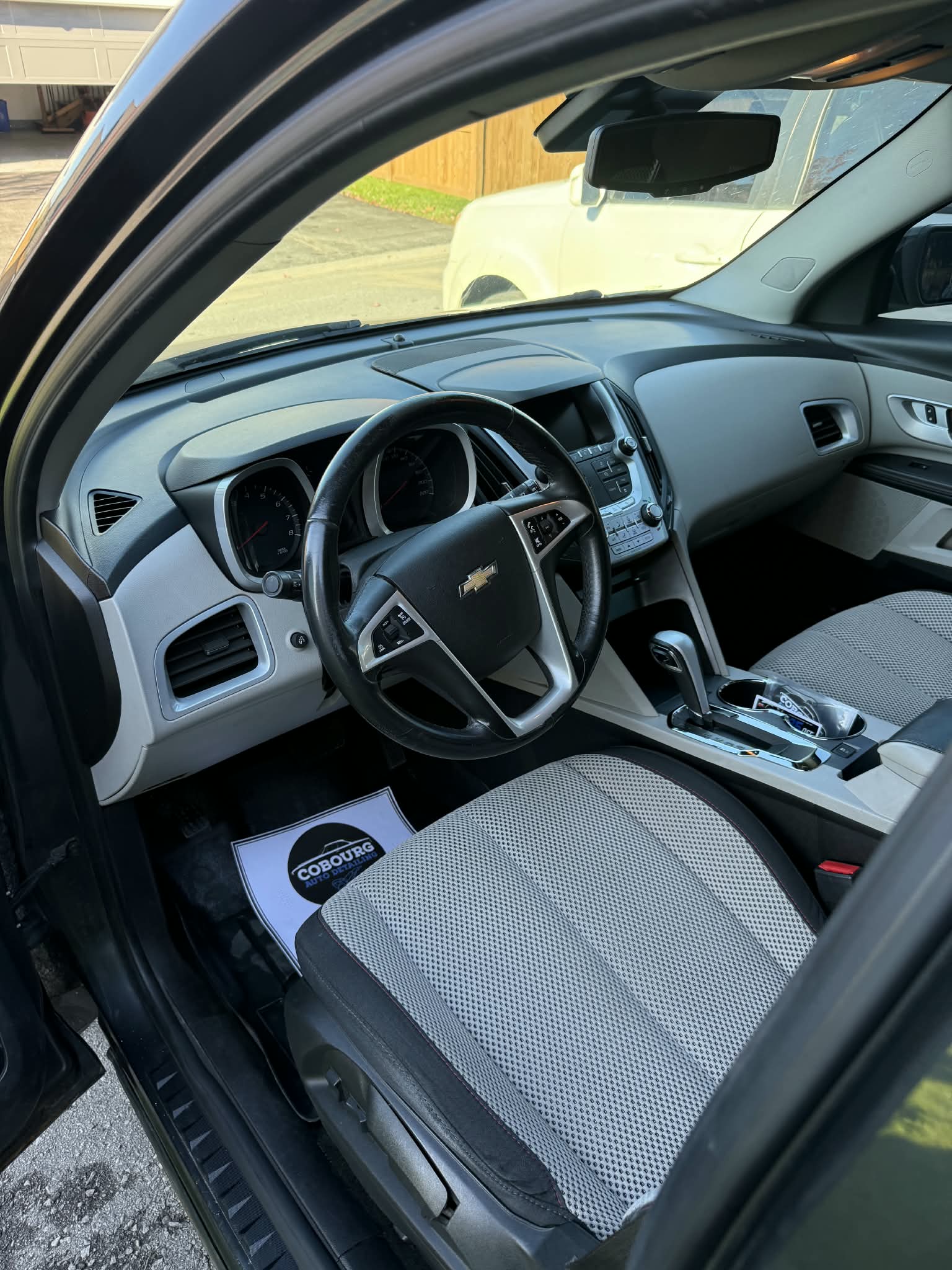 Chevrolet cabin with detailed front seat, dashboard, steering wheel, and console